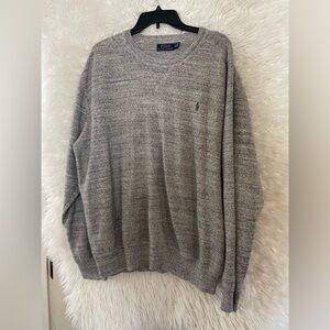 Polo Ralph Lauren Men’s 100% Cotton Long Sleeve Pullover Crewneck Shirt/Sweater